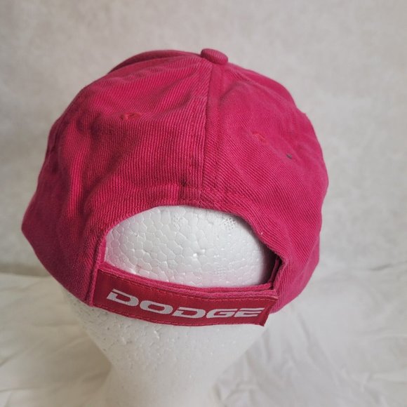 DODGE Pink Hat Snapback Baseball Vintage Cap licensed hearts - Picture 5 of 12
